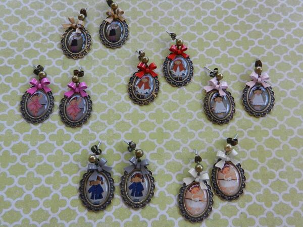 MILCUENTAS's tweet photo. Preciosos pendientes de cuento en "Las Mil y una Cuentas" http://t.co/buBGQvI5Dp