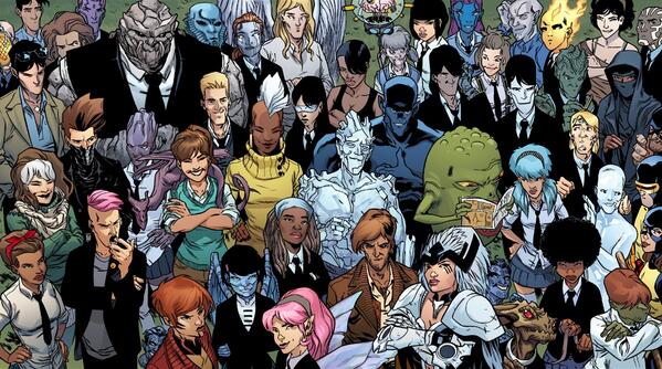 JeanGreySchool's tweet photo. Jean Grey School assembly: http://t.co/PSRUtz4Gbc