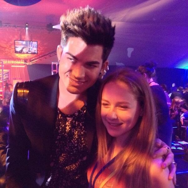 AdamLambertHelp's tweet image. Adam Lambert at #idol #afterpart - Via sammykaz123 instagram.com/p/ZbKs4nId-a/