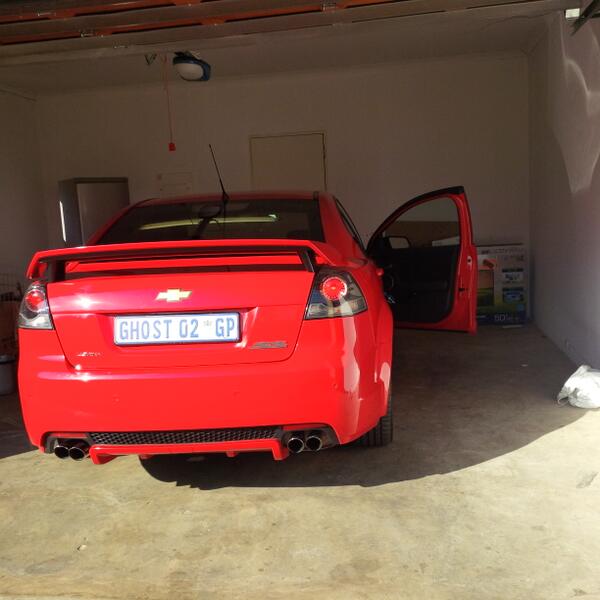 My new born, waring on V8 6.0 Litre engine Chevy Lumina SS. Go figure