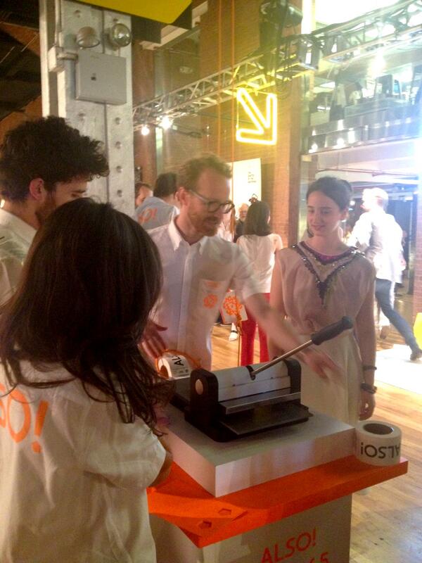 AlsoProject's tweet image. Button up! RT @svaPoD Enobling ephemera. @AlsoProject live-hacks @wanteddesign  @SVA_News