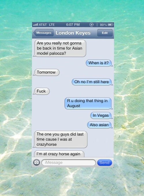 Oh, you know... Just checking in on our Asian things. @LondonKeyes http://t.co/nM05sPePxb