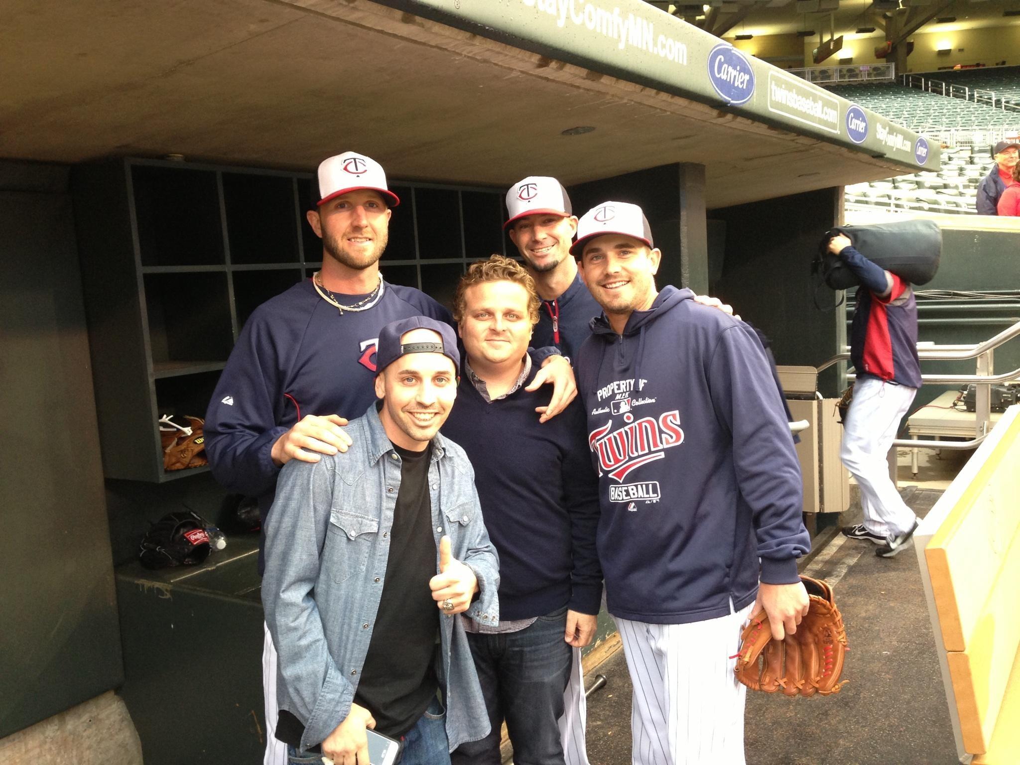 'Sandlot' actors visit Twins and Red Sox at Target Field (Video)