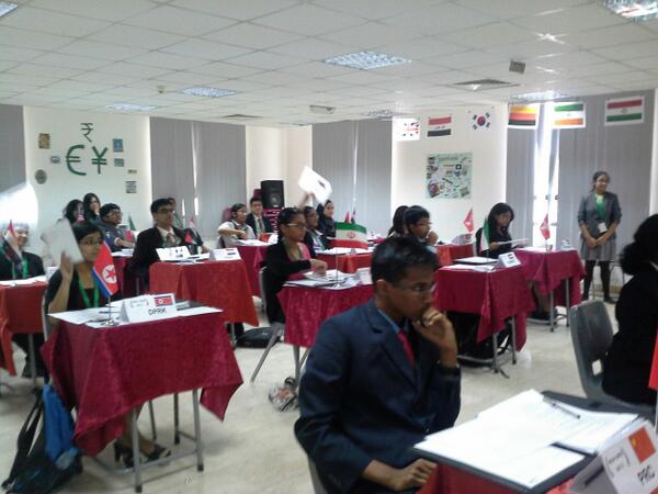 DPSDubai1's tweet photo. #ga6 ■ With an absolute majority this ammendment passes ■ Whoot Whoot!  ★★★ #mun@dpsd http://t.co/gqJsCWYA86