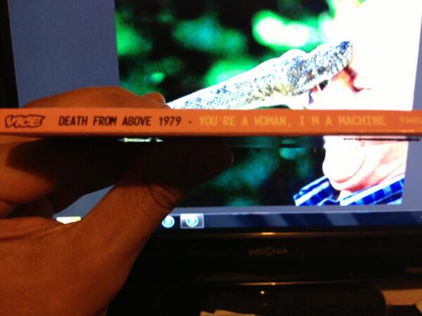 RobotsEatVegans's tweet image. @VICE @brookswheelan @jessecase  Death From Above 1979 CD came in &amp;amp; I&apos;m streaming new Daft Punk.
#robotsummer comes