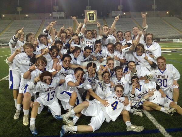 FaceOffClassic's tweet image. Congrats to the @LoyolaDons! #MIAA Champs. We always say, "Champions start at the Face-Off Classic."