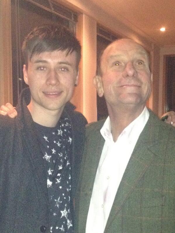 Shane0Meara's tweet photo. With the man himself! @PhilipMartinB http://t.co/uMczYEKILb