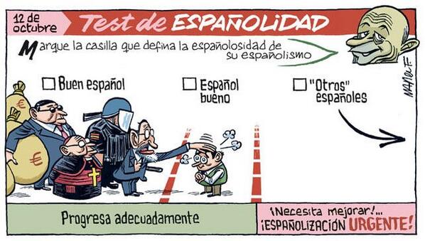 maevabrx's tweet photo. Un bon alumne/a ha de parlar castellà #pdaaad7B #educació #politica http://t.co/8CSl6gy6Hy