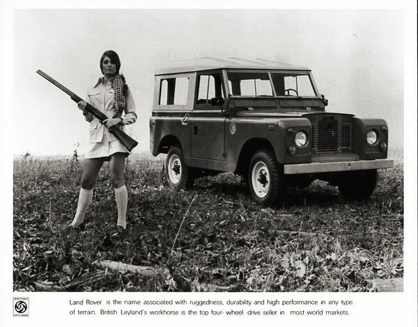 Probably the best #landrover#series ad ever @LandRoverOwner @LRMonthly @SeriesTeam @landyzone @landroverfans #hunting