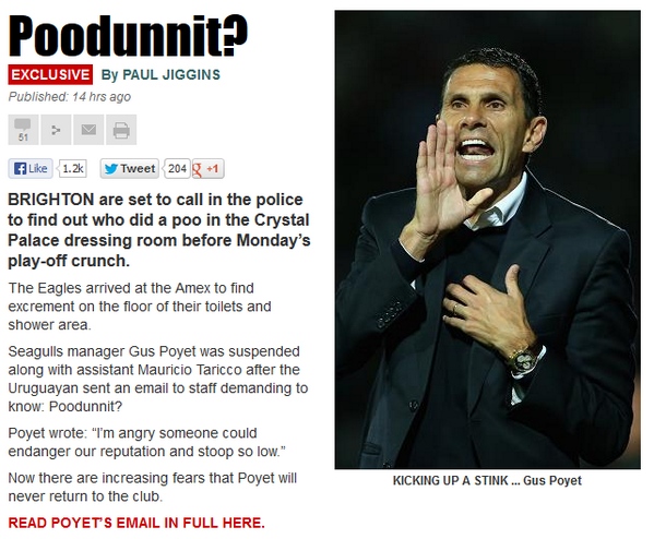 MattLMundy's tweet image. Punbelievable by the Sun #Poodunnit #QuestionableJournalism