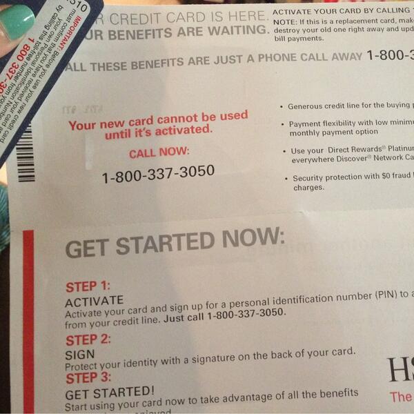 side_hustler's tweet image. Seriously, it&apos;s like they knew I just cut this card up! Straight into the trash.