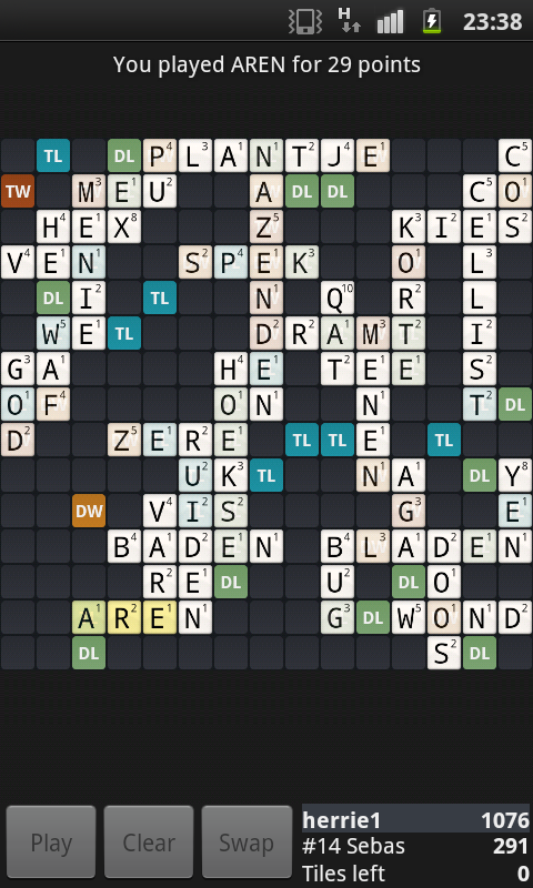 hstijf's tweet photo. Hoogste score ooit voor mij! #wordfeud http://t.co/gqaO1Py0qg