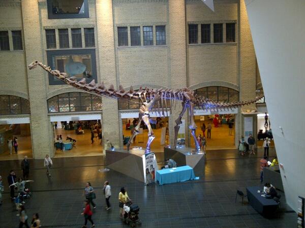 ROMtoronto's tweet photo. Glad you enjoyed your visit! #IMD2013 “@JustinGoulet21: ROM as amazing as when I was 7 years old. Great day! http://t.co/pLkQypkGIR”