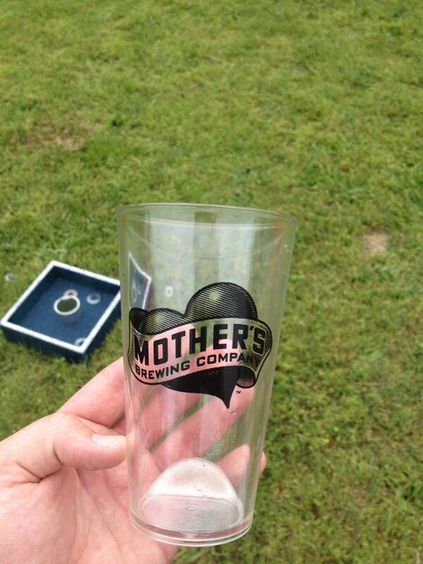 KLane76's tweet photo. @MothersBrewing #towhead empty, great event today. Thank You! http://t.co/ciovfF8GHi