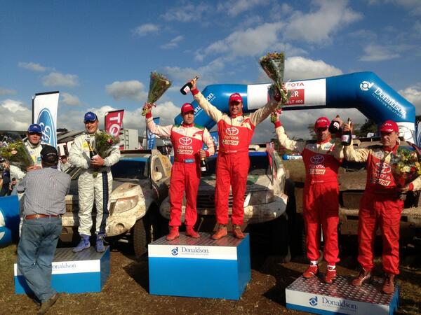 A good w-end for us 1.taylor2.visser3.vos/Howie-Toyota .looking to improve