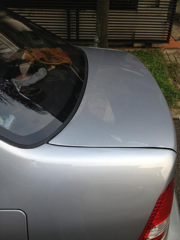 simpleautospa's tweet photo. #cardetailing mobil honda city type Z dengan keadaan cat yg sudah sangat parah dan bisa mengkilat lagi http://t.co/Kvb5DRTqze