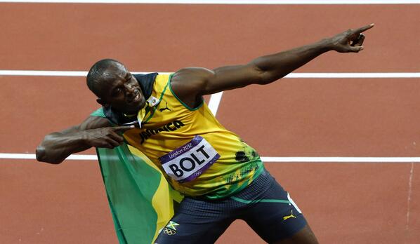 CesLegendes's tweet image. Usain Bolt. Plus grand sprinteur du Monde. Recordman sur 100m, 200m et 4x100m. Légende vivante.