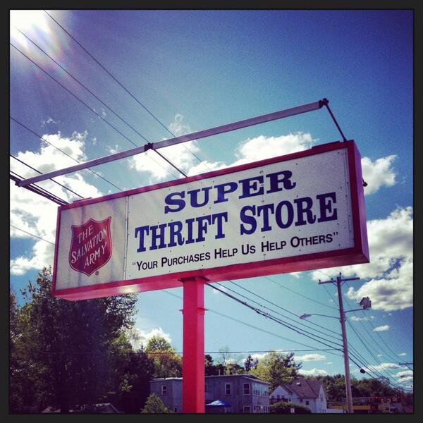 dann6789's tweet photo. Salvation Army Super Store. http://t.co/98LnTXYNdR http://t.co/BtSnbFJ3j7