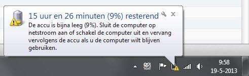 WOW, dan heb je ff een goede laptop #accu