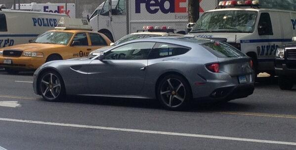 EUwerks's tweet image. Ferrari hatchback in NY. #ferrari #hatchback #nyc