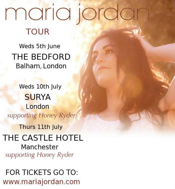 JTCRecords's tweet photo. @Maria_Jordan_ UK tour dates. Supporting @honeyryderband  @ukcountryradio @BringCountry2UK @CountryMusic_UK http://t.co/KN1MAsABWC