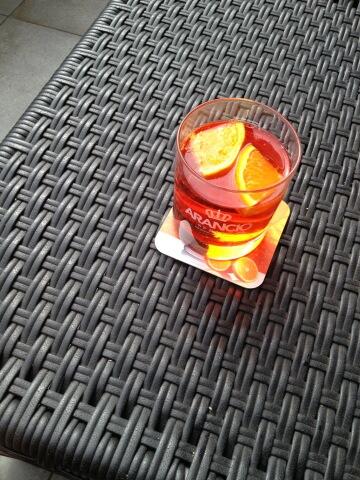 Een dag van relax ! Met mijn favoriete aperitief!