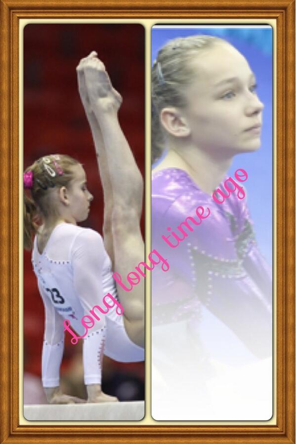 TeamRussiaGym's tweet photo. Long long time ago..
Anastasia grishina and Maria paseka http://t.co/tEVcsIEExg