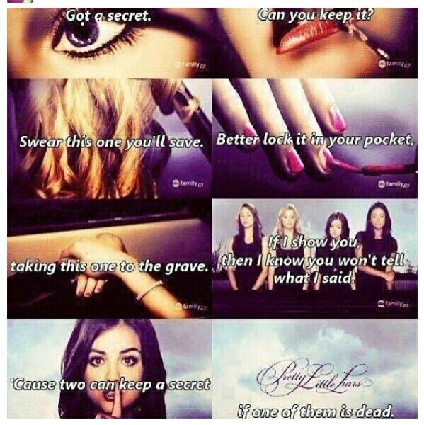 Words To Pretty Little Liars Theme Song Pretty Little Liars Theme Song Lyrics