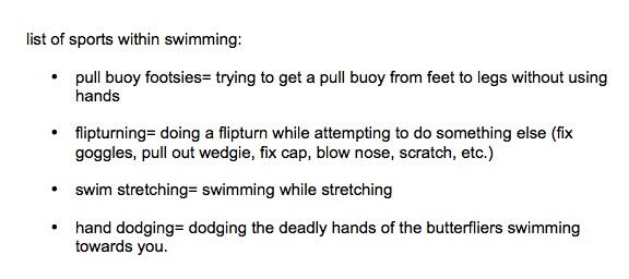 SwimStatistics's tweet photo. It is proven that there are multiple sports within the sport of swimming: http://t.co/E4o4Nf8WTI