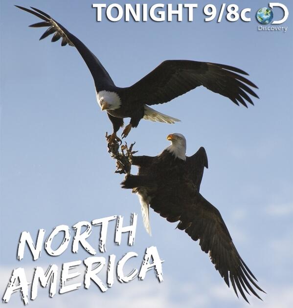 Discovery's tweet image. RT if you're watching #NorthAmerica TONIGHT! bit.ly/YfUV3E