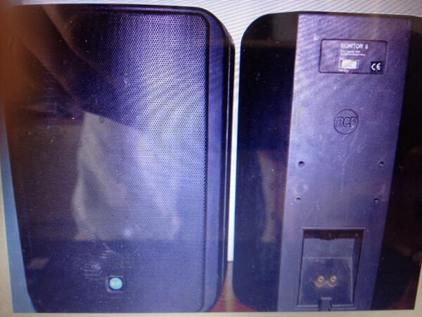 rcf monitor 8 speakers