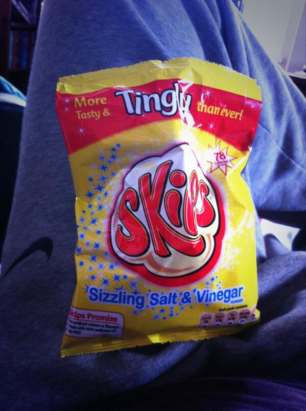 lukefowler91's tweet image. Salt &amp;amp; vinegar skips #wow #win where have you been all my life haha #simpleasures