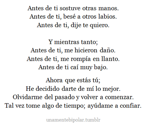 Paola_Alba_R's tweet photo. Antes de ti... http://t.co/nnGzIDMZvN