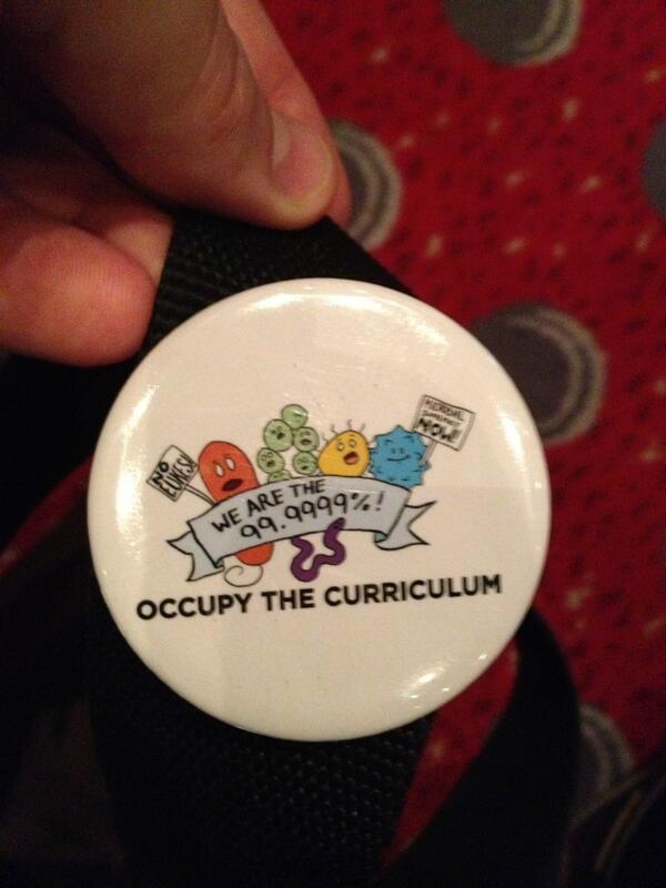 jcamthrash's tweet image. Got my button from @markowenmartin #sosweet #asm2013 #microbialmajority