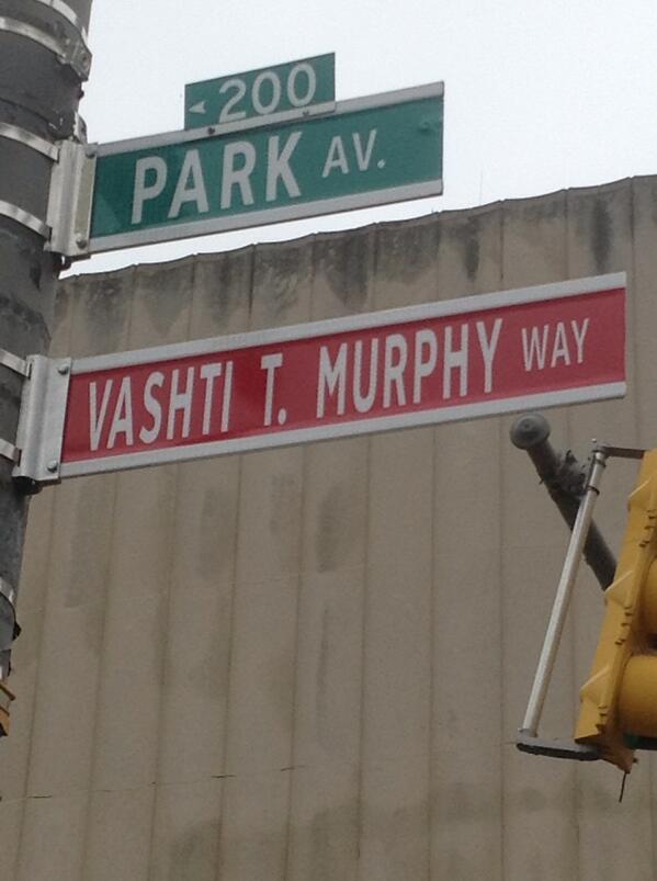 Vashti McKenzie (@vashtimckenzie) on Twitter photo Street named in Baltimore after our grandmother Vashti Turley Murphy today! Thanks Torch Committee #DST Street named in Baltimore after our grandmother Vashti Turley Murphy today! Thanks Torch Committee #DST