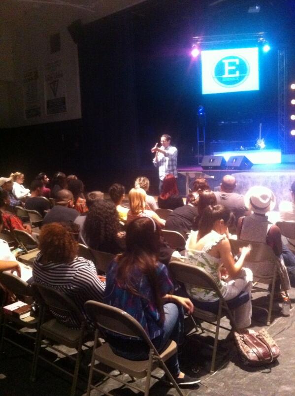 coco1409's tweet photo. @danagagner bringing the word to @EmbraceYA it is going down tonight. If you are not here you need to be http://t.co/wztRW2yHXb