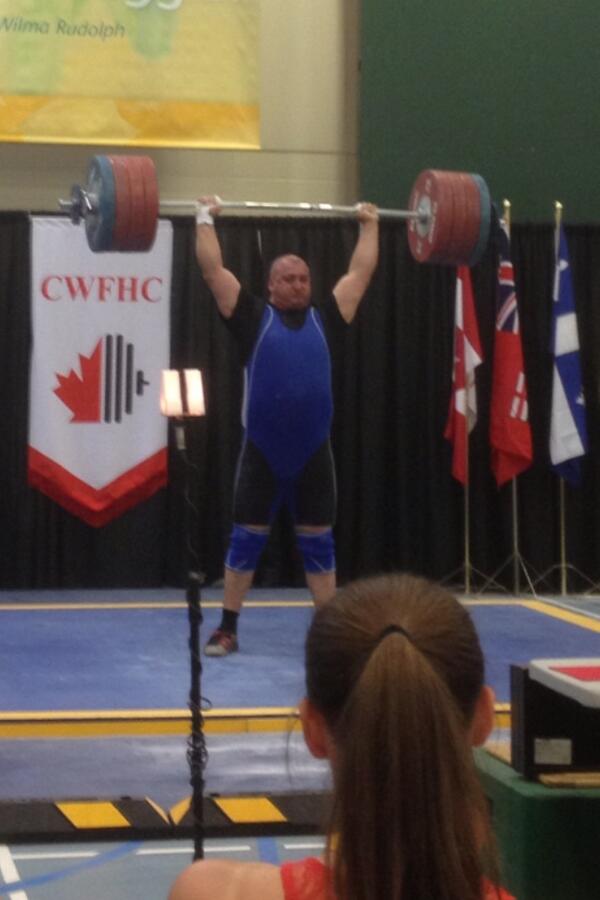 2013Canadians's tweet photo. Kobaladze 219kg! http://t.co/xYiYczLEVh
