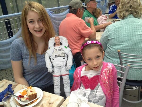 csa_asc's tweet photo. #Chris2D has a friend! :) (Photo: @datachick) MT “@AstronautAbby: @astro_luca #MiniLuca http://t.co/3zUiGhiC6N” http://t.co/txRUs35nc4