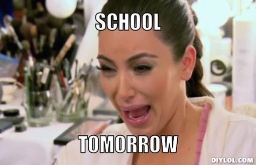 imFindDory's tweet photo. School tomorrow http://t.co/iYH0iTYfPS