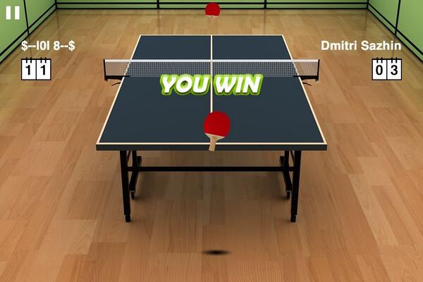 TimkaPuxliy's tweet photo. Рекомендуем! Virtual Table Tennis 3. Скачать iPhone: http://t.co/p6SrT2EsGw http://t.co/Mk9YjaWr4p