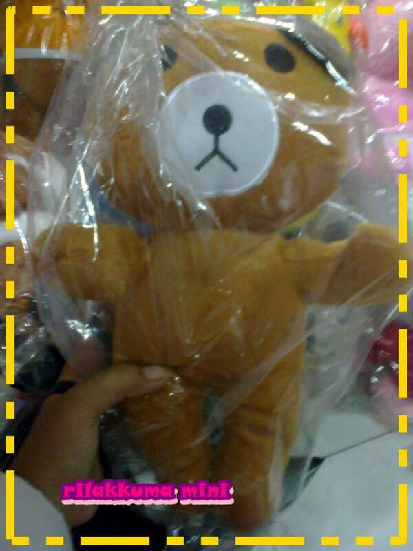 HanNiceProjects's tweet image. Rilakkuma Mini ukr 30cm @ 50K Bahan velboa lembut isi dakron. Minat? SMS 089626080052