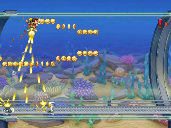 I just flew 600m in a brilliant game of Jetpack Joyride on iPad. Any challengers? bit.ly/rKuWqK