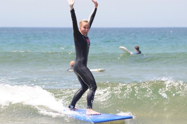 BUNACTravel's tweet photo. Pic of day! Sarah proving that you CAN look hot in a wetsuit down under! #workaustralia http://t.co/8ynrksbnPz http://t.co/Zd3tl7QTN5