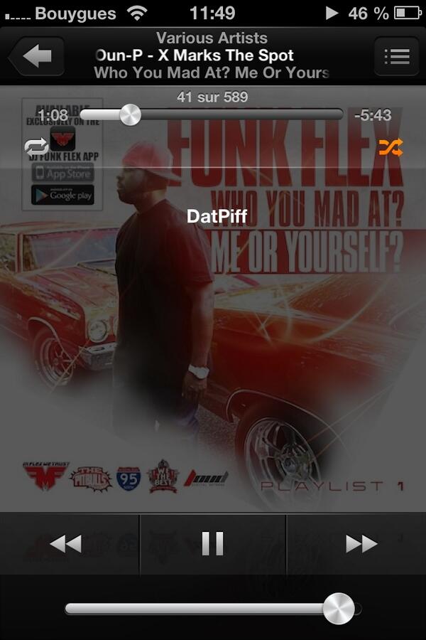 PachoPyl's tweet image. À l&apos;image de ce son, la mixtape de #DjFunkFlex est vraiment lourde !