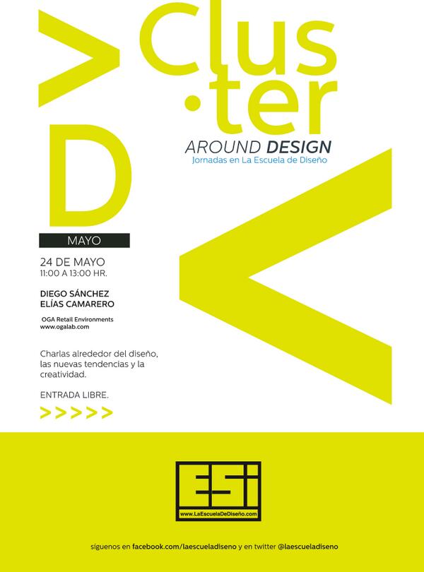 esi_valladolid's tweet image. Este viernes 24 de mayo Diego y Elías de @OGAEnvironments HABLARÁN DE #diseño de #interiores en ESI #clusterdesign: