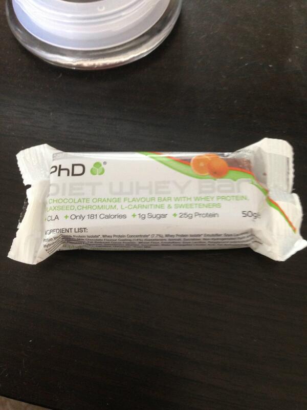 JonniePeacock's tweet photo. probably my new favourite protein bar...
@PhDNutritionUK #fullofgoodstuff #recovery http://t.co/RyrW8M5lqv