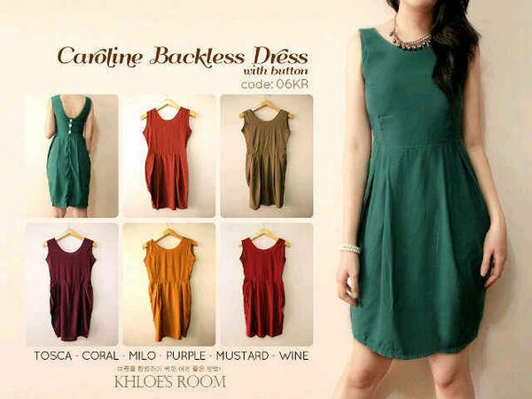 Backless caroline fit to M,80rb.Hub:Narenscloset(32d145e8/088802057797).Reseller hrg khusus. @sudutiklan_