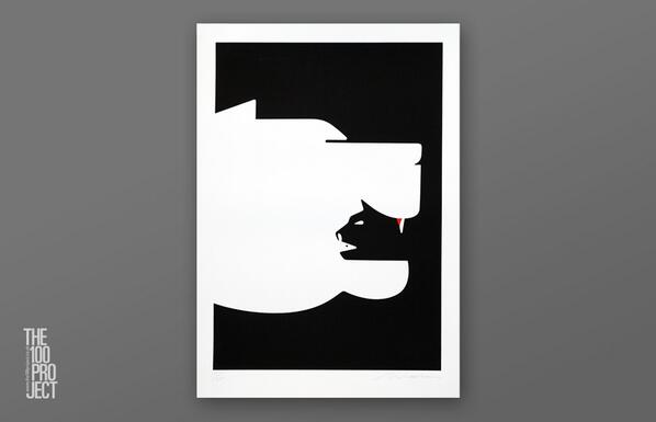 the100proj's tweet photo. You've got until 5.30 tomorrow to bid: http://t.co/BBS4zcOeGL Awesome Noma Bar print on sale for The 100 Project http://t.co/BvvUiOFsBc