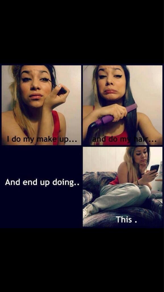 amynicklin1's tweet image. This is me! #alwaysbored