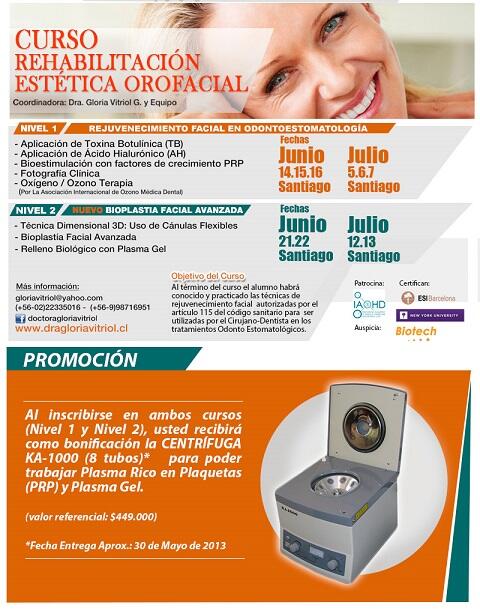 Guiadent's tweet photo. Curso Rehabilitación Estética Orofacial con @DraVitriol #Chile ¡No te lo pierdas! Infórmate: http://t.co/sX2R1PxdyC  http://t.co/hOlatRzBi1